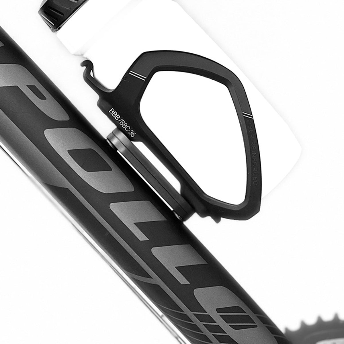 Orbit Velo Duo hidden under a bottle cage
