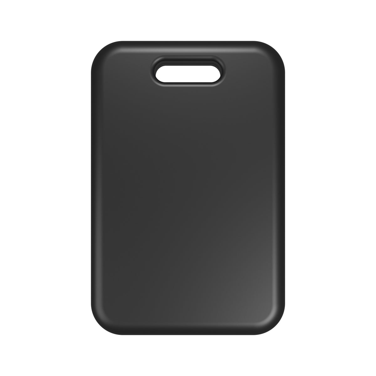Orbit Tag Duo key tracker in black, top view