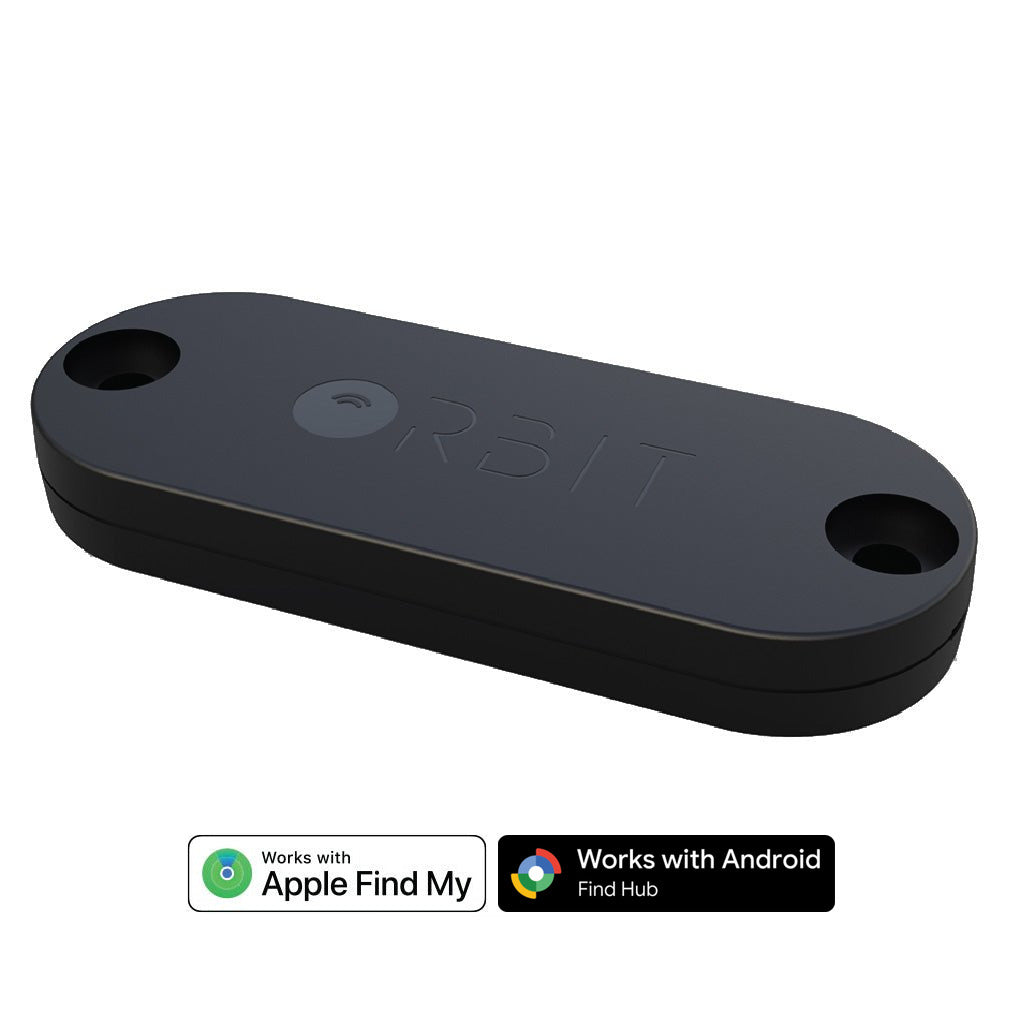 Orbit Velo Duo bike tracker, works with Apple Find My and Google Find Hub